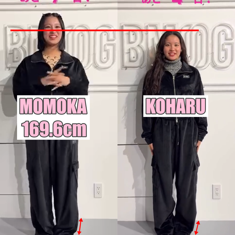 KOHARUとMOMOKAの画像