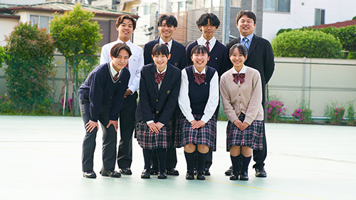 堀越高校の画像