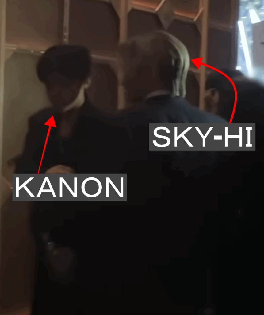 KANONとSKY-HI身長の画像