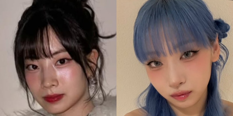 ダヒョンとJISOOの画像