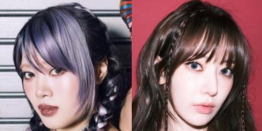 HANA NAOKOとLE SSERAFIM SAKURAの画像