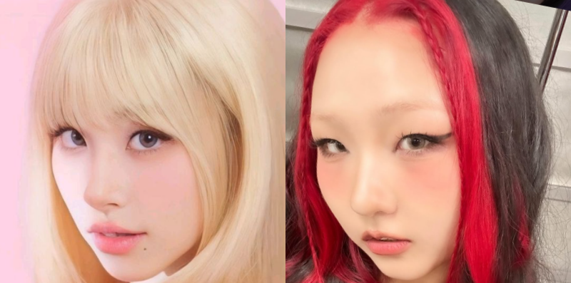 チェヨンとチカの画像