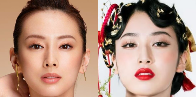 北川景子とMOMOKAの画像