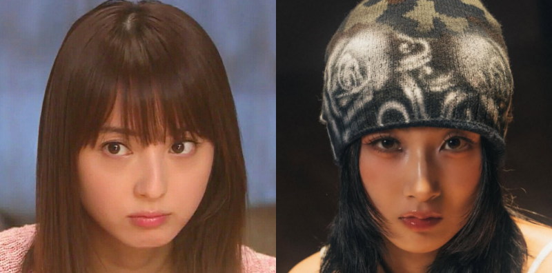 佐々木希とMOMOKAの画像