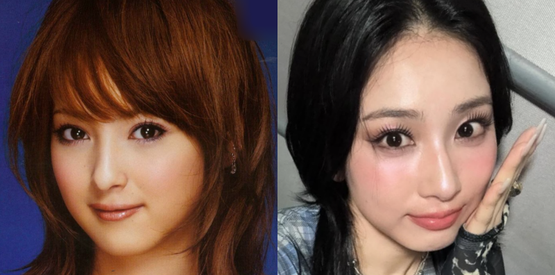 佐々木希とMOMOKAの画像