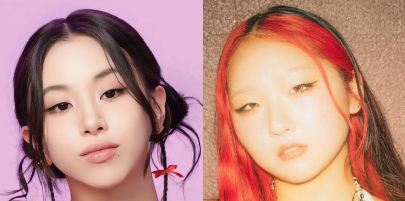 チェヨンとチカの画像